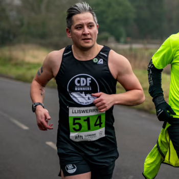 CDF black race vest - Men's Fit - Image 5