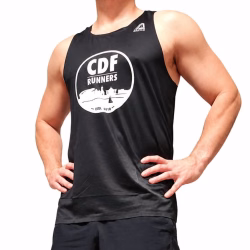 CDF Black Race Vest - Elite - Mens